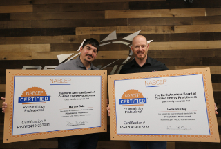 NABCEP CERTIFIED!!!