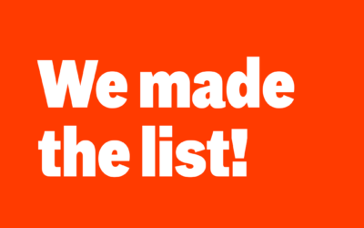 We Made The List!!!